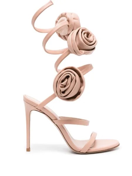 Le Silla босоножки Rose 110, нейтральный цвет