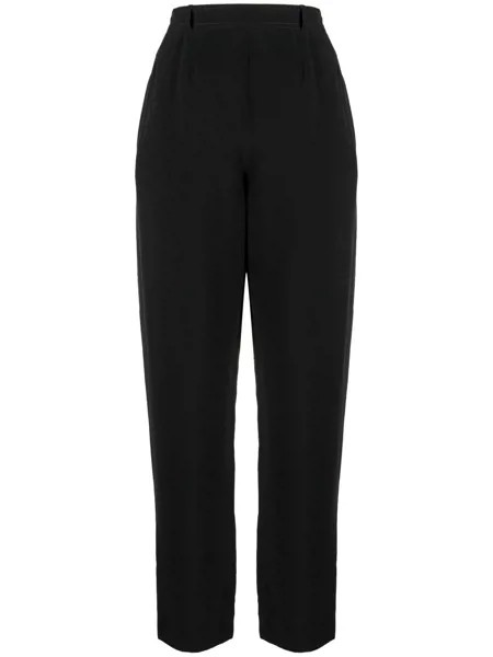 Yves Saint Laurent Pre-Owned прямые брюки 1980-х годов с завышенной талией