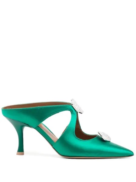 Malone Souliers туфли Tina 95 с кристаллами, зеленый