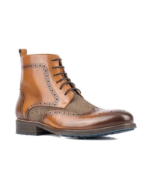 Мужские кремневые ботинки на шнуровке Vintage Foundry Co, коричневый