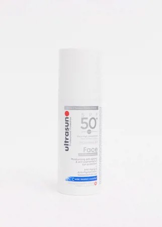 Средство для защиты ультрачувствительной кожи лица от солнца Ultrasun SPF 50+ - 50 мл-Бесцветный