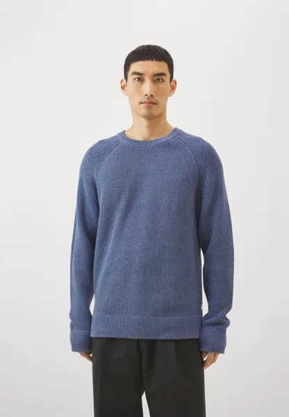 Вязаный свитер JACOBO NN.07, цвет gray blue