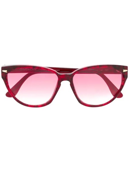 Givenchy Pre-Owned солнцезащитные очки 1990-х годов в оправе 'кошачий глаз'