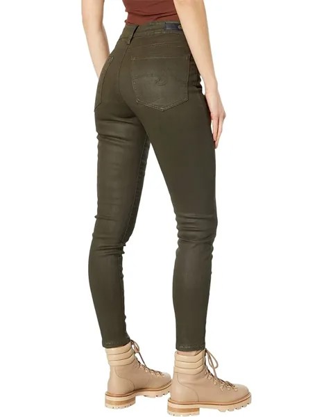 Джинсы AG Jeans Farrah Skinny Ankle, цвет Light Shady Moss