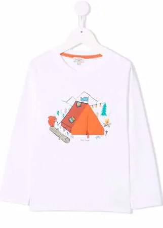 Paul Smith Junior футболка с принтом
