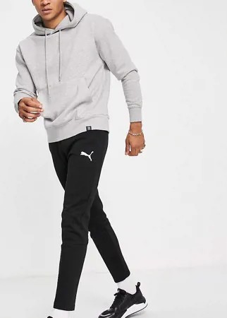 Черные базовые джоггеры с логотипом Puma Evostripe-Черный цвет