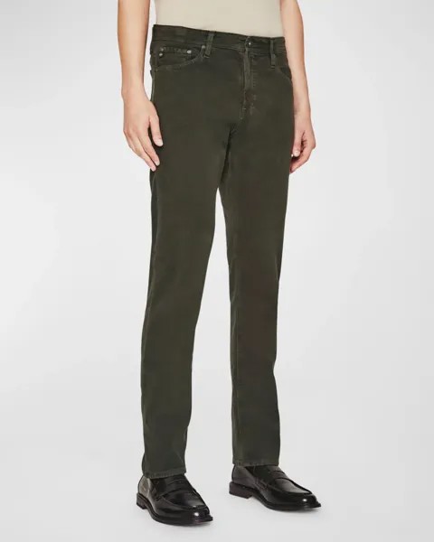 Мужские зауженные прямые джинсы Tellis AG Jeans, цвет Sulfur Stone Br