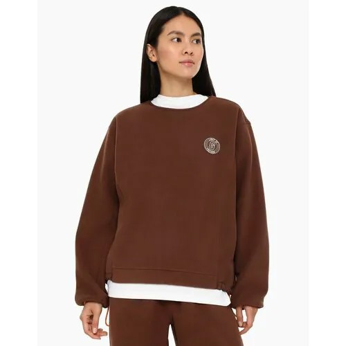 Свитшот Gloria Jeans, размер L (48-50), коричневый