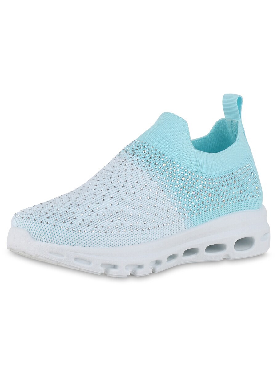 Тапочки Van Hill Slip-Ons Winona, цвет Azure/Light blue