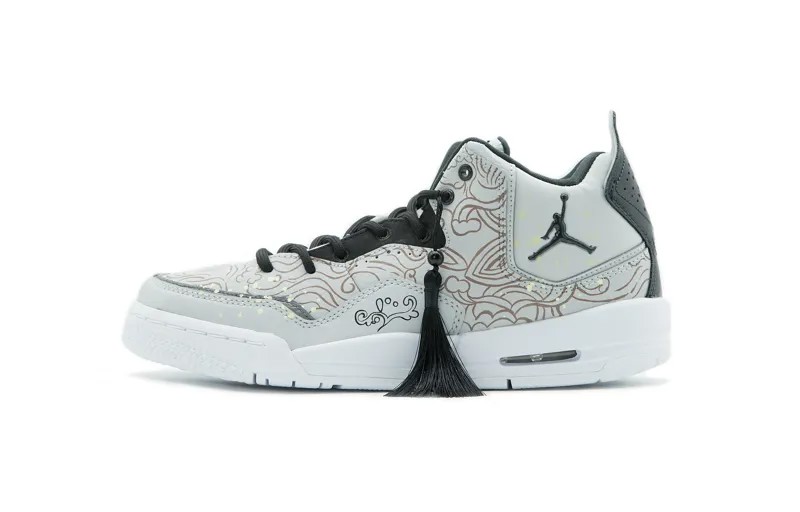 Кроссовки Jordan Courtside 23 Skateboarding Shoes Women's Mid-top Pink/Black, розовый