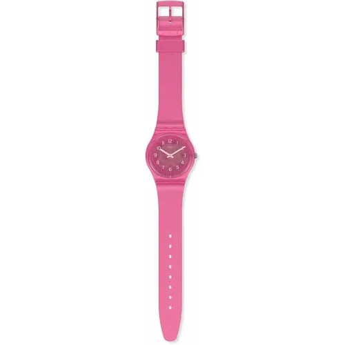Наручные часы swatch, розовый