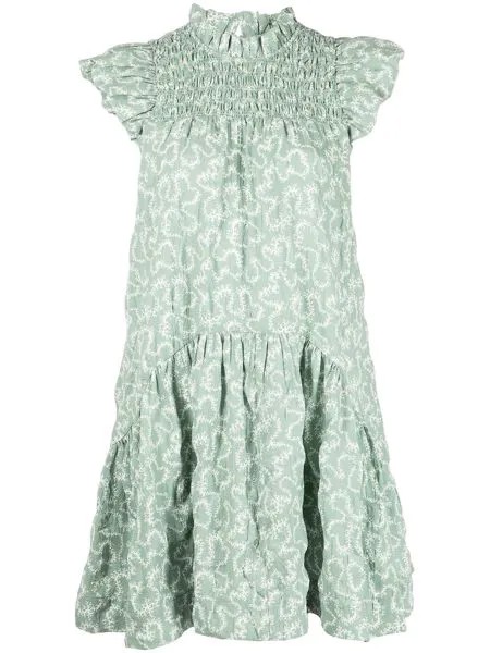 Sea Thandi tiered tunic dress