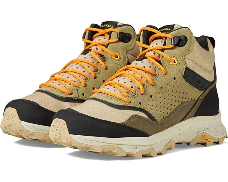 Кроссовки Speed Solo Mid WP Merrell, глиняный