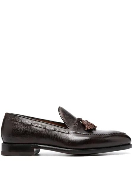 Bontoni лоферы с кисточками, коричневый