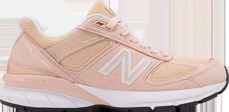 Кроссовки New Balance Wmns 990v5 Made in USA Wide 'Pink', розовый