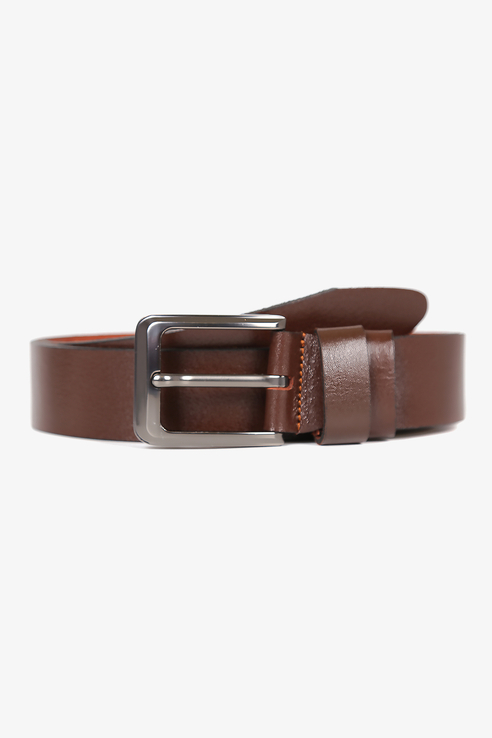 Ремень мужской FABRETTI FR2164 коричневый, 120 см