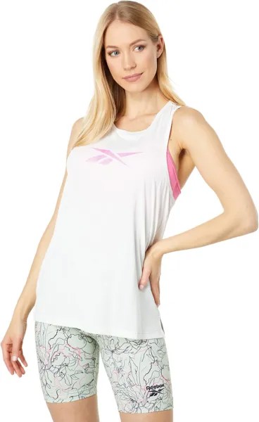 Топ Reebok Activchill Graphic Tank, цвет Pure Grey