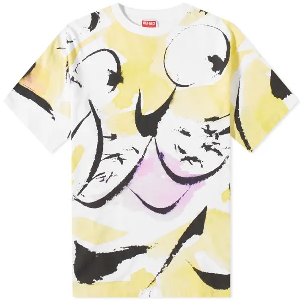 Футболка Kenzo Macro Painted Oversized Tiger Tee