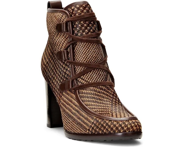 Ботинки LAUREN Ralph Lauren Mabel, цвет Brown Multi/Chestnut Brown