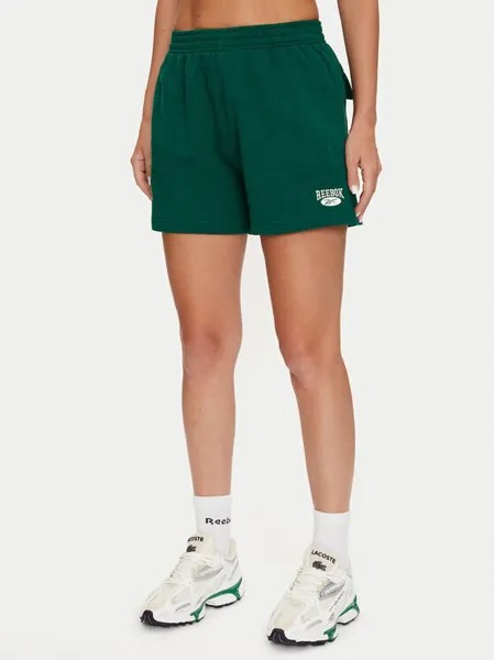 Спортивные шорты regular fit Reebok, зеленый
