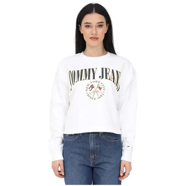 Толстовка Tommy Jeans DW0DW14348, белый