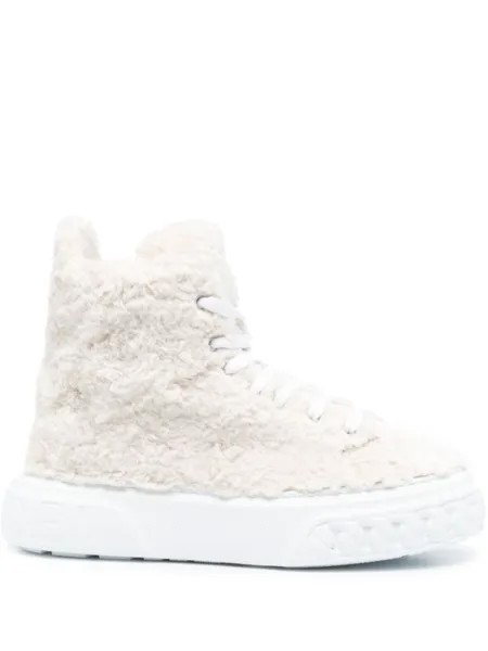 Casadei высокие кеды, белый
