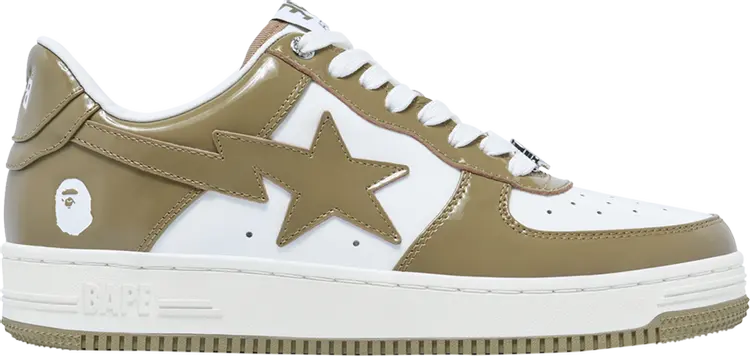 Кроссовки Wmns Bapesta #5 Beige, коричневый
