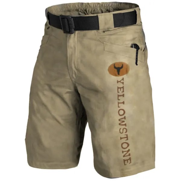 Мужские винтажные тактические шорты Western Yellowstone Outdoor Tactical Shorts