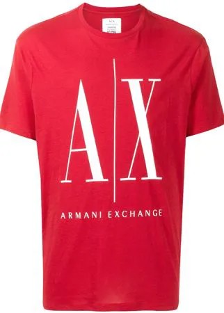 Armani Exchange футболка с логотипом