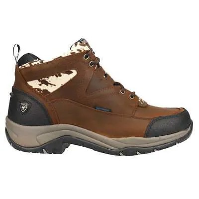 Женские коричневые повседневные ботинки Ariat Terrain H20 Hiking 10044538-200