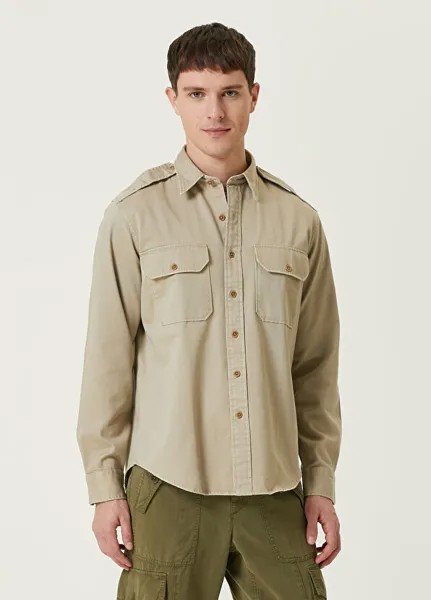 Футболка с воротником-поло Polo Ralph Lauren, голубой