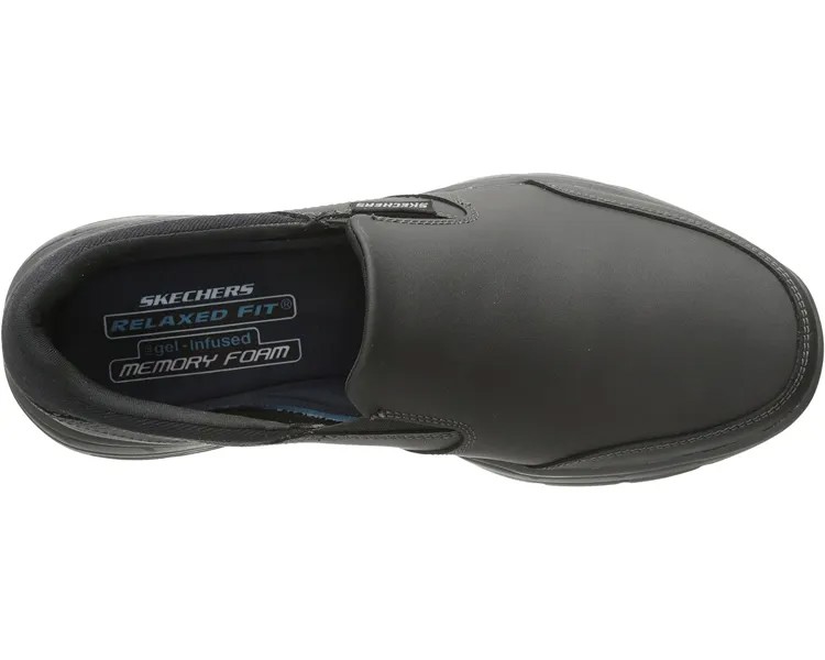 Лоферы Relaxed Fit Glides Calculous SKECHERS, черный