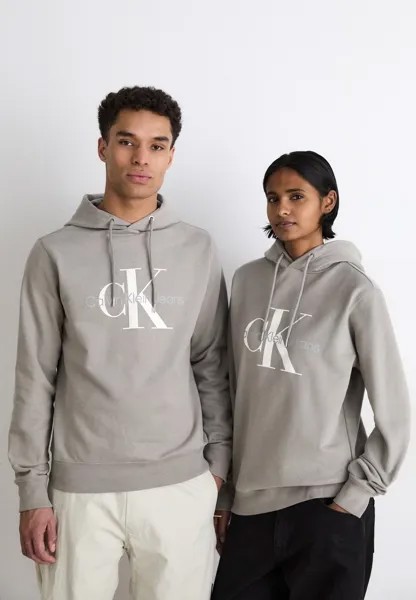 Толстовка UNISEX Calvin Klein Jeans, серо-коричневый