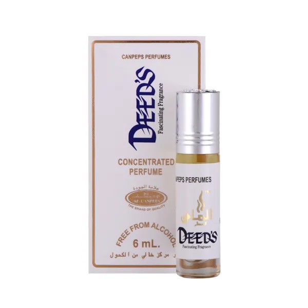 Духи масляные мужские deeds, 6 мл