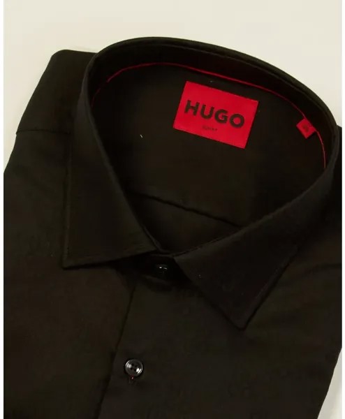 Рубашки Hugo Boss, черный