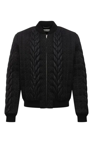 Утепленный бомбер Saint Laurent