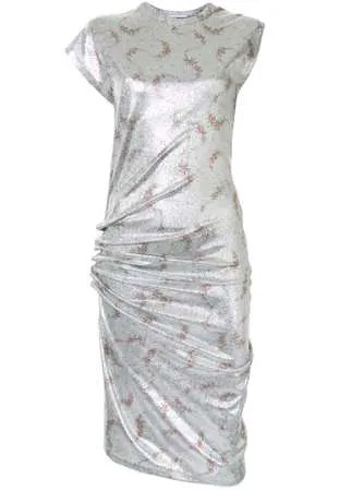 Paco Rabanne платье миди Robe со сборками