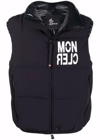 Moncler Grenoble дутый жилет с логотипом