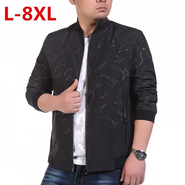 8XL Новинка 9XL размера плюс 7XL куртка Тренч мужская одежда тренд колледж Slim Fit высокое качество повседневные мужские куртки и пальто