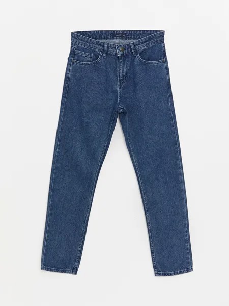 779 Мужские джинсовые брюки стандартного кроя LCW ECO, среднее индиго родео