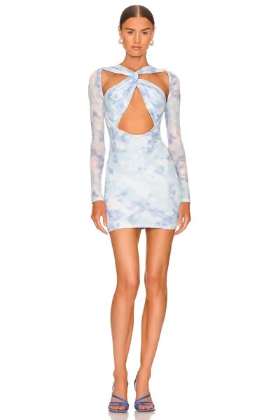 Платье superdown Nicole Cross Front, цвет Light Blue