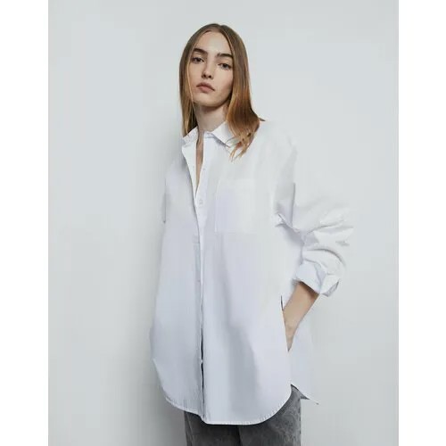 Рубашка Gloria Jeans, размер XXS/158-XL/170, белый