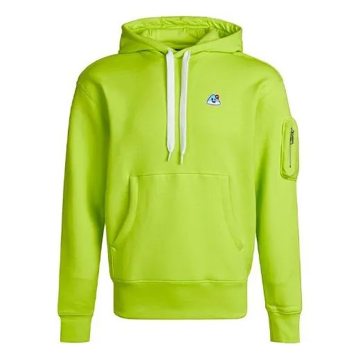 Толстовка Nike Men's Sportswear Airmoji Ft W Cartoon Patch Sports Hooded Pullover For Green, зеленый