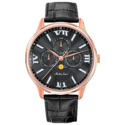 Наручные часы Mathey-Tissot Швейцарские наручные часы Mathey-Tissot H1886RPN, черный