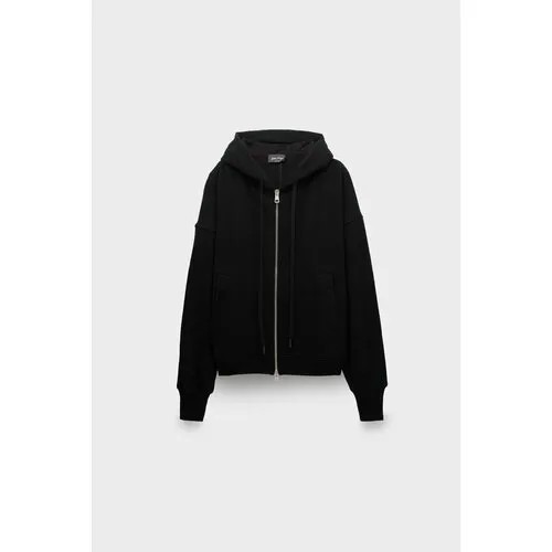 Худи Andrea Ya'aqov oversized hoodie black, размер 54, , чёрный