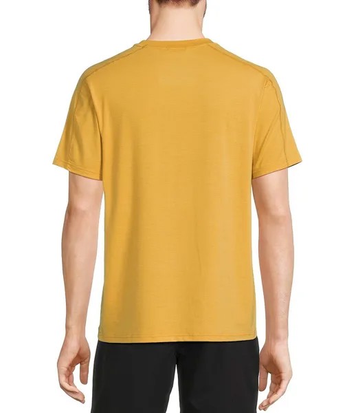 Футболка L.L.Bean Performance Stretch на каждый день с графическим рисунком SunSmart и короткими рукавами, желтый