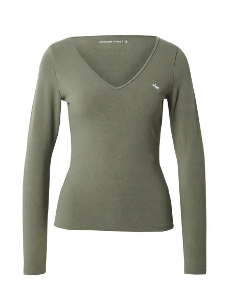 Рубашка Abercrombie & Fitch, хаки