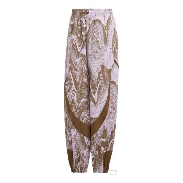 Штаны от stella mccartney truecasuals тканые спортивные штаны Adidas, фиолетовый
