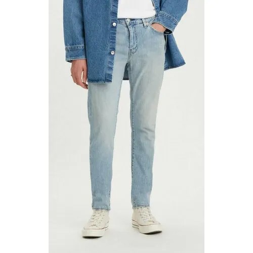 Джинсы зауженные Levi's, размер 36-32, голубой