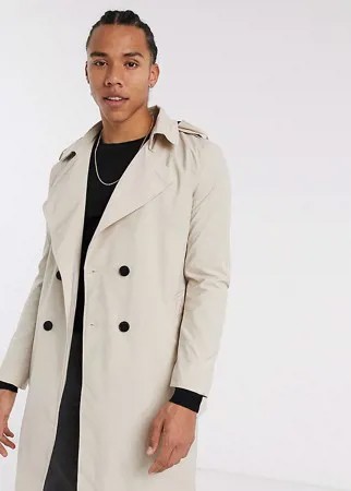 Классический тренч в стиле oversized Sixth June-Neutral